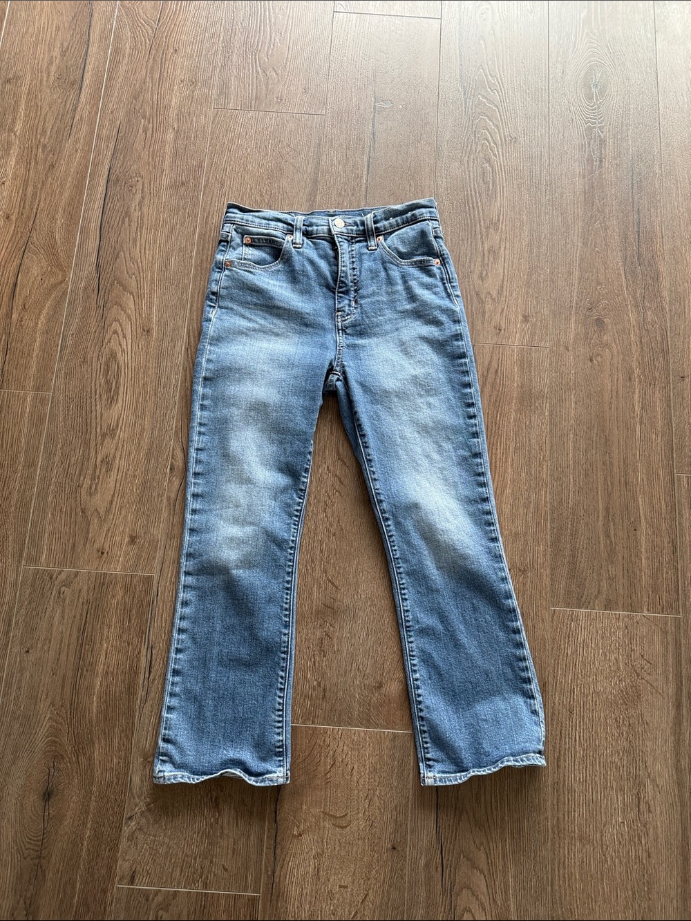GAP Light Blue Straight-Leg Women's Jeans